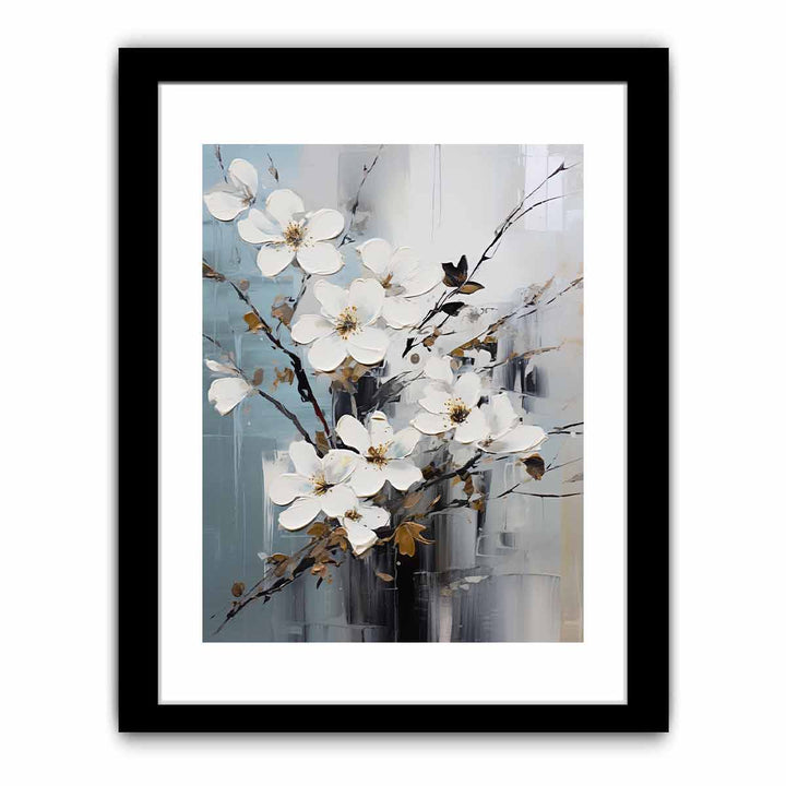 Flower White Painting