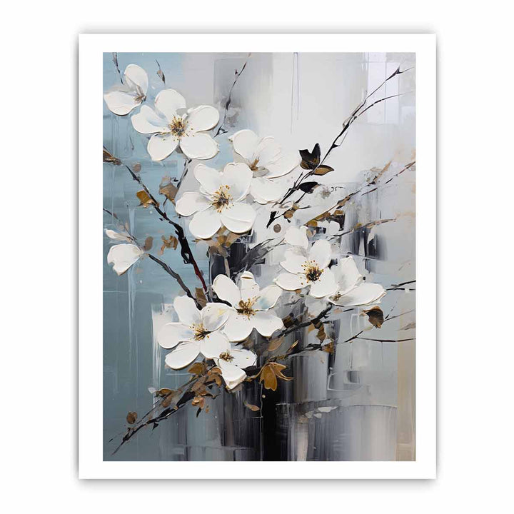 Flower White Painting