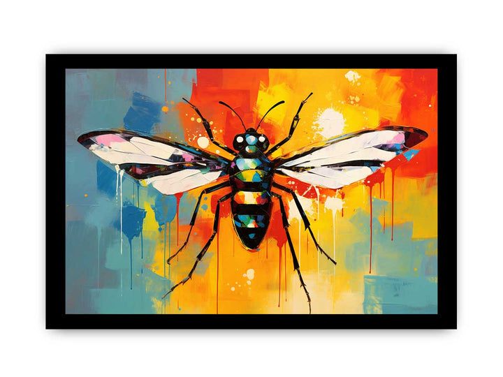 Fly Modern Art Painting