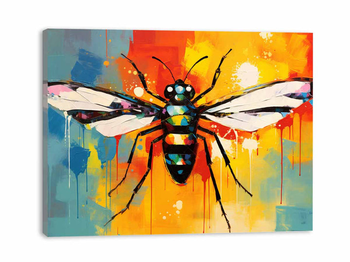 Fly Modern Art Painting