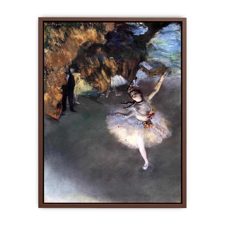 The Dancer on Stage by Edgar Degas