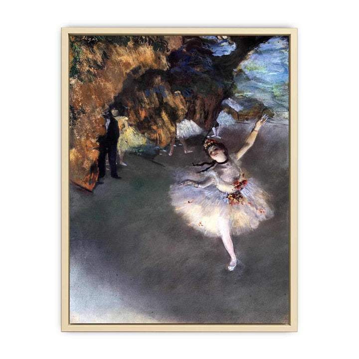 The Dancer on Stage by Edgar Degas