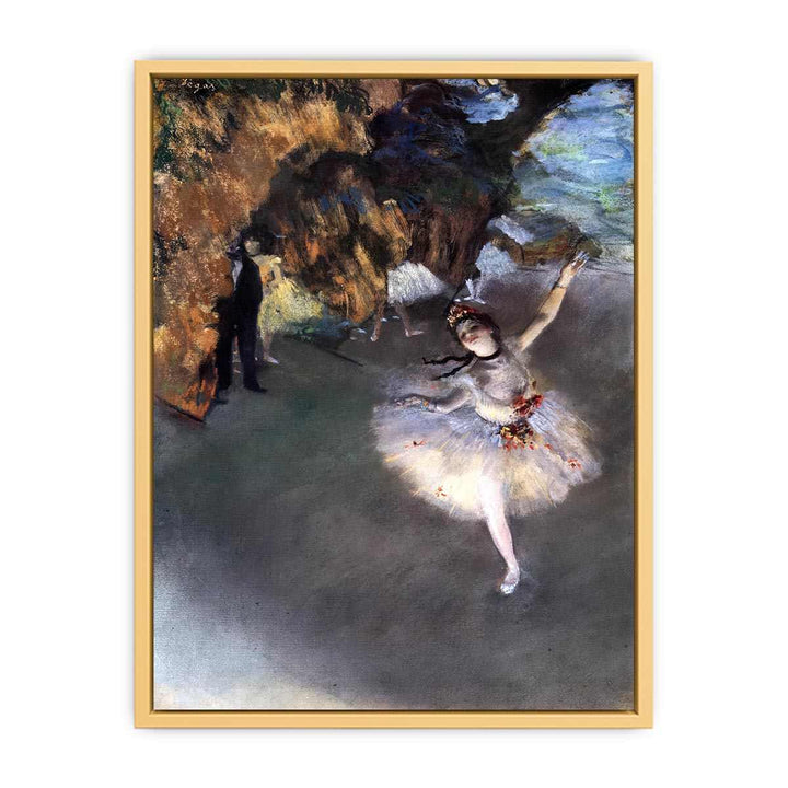 The Dancer on Stage by Edgar Degas