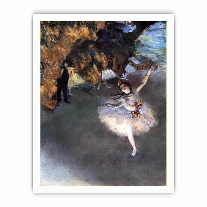 The Dancer on Stage by Edgar Degas