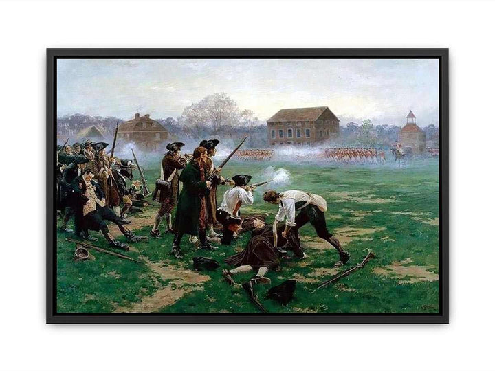 The Battle of Lexington, 19th April 1775