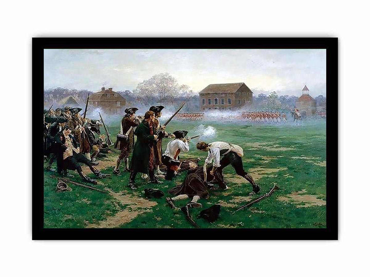 The Battle of Lexington, 19th April 1775