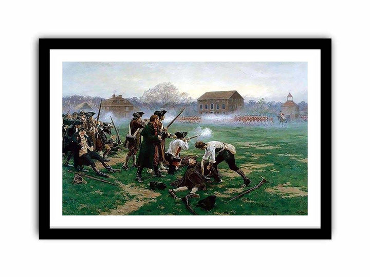 The Battle of Lexington, 19th April 1775