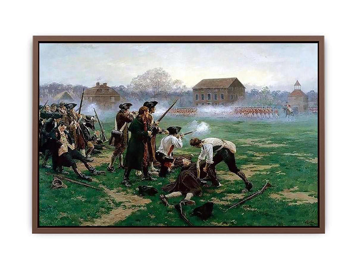 The Battle of Lexington, 19th April 1775