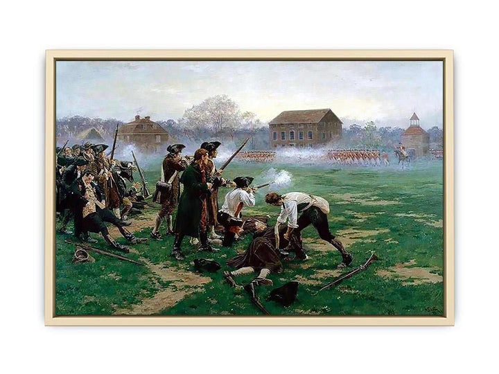 The Battle of Lexington, 19th April 1775
