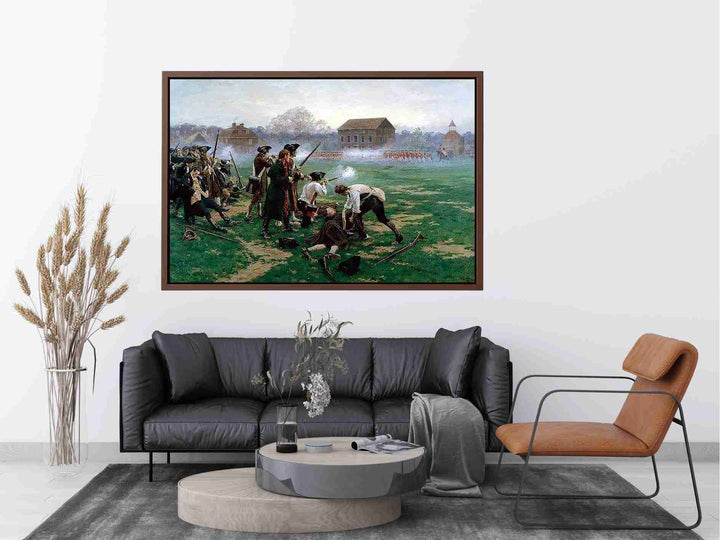 The Battle of Lexington, 19th April 1775
