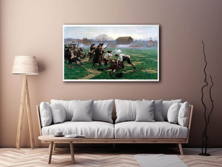 The Battle of Lexington, 19th April 1775