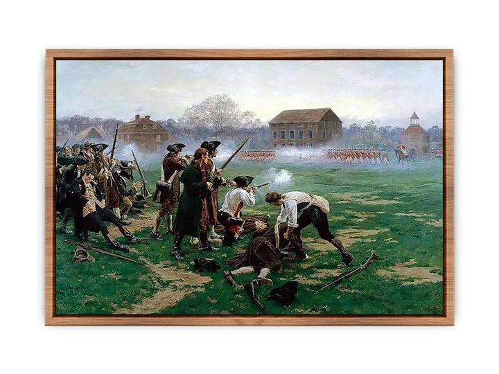 The Battle of Lexington, 19th April 1775
