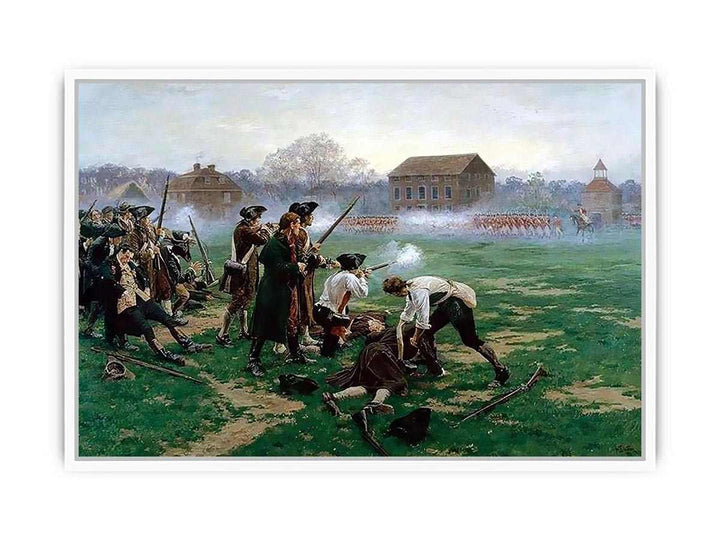 The Battle of Lexington, 19th April 1775
