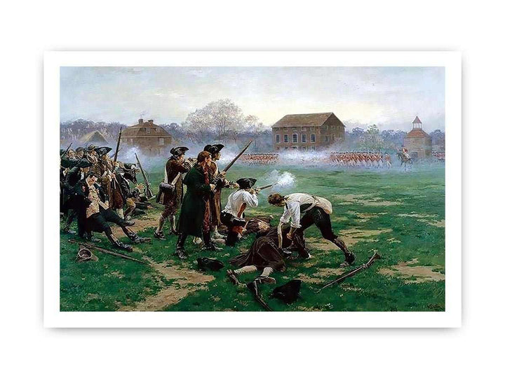 The Battle of Lexington, 19th April 1775