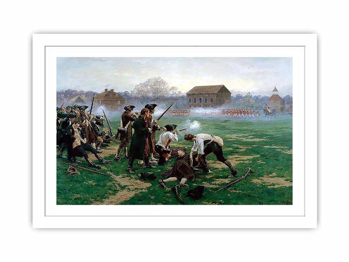 The Battle of Lexington, 19th April 1775