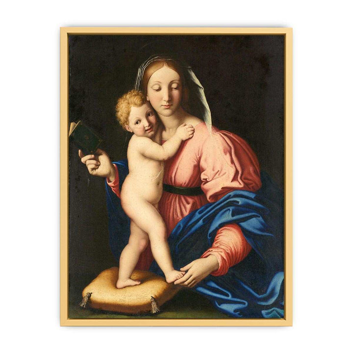 Madonna and Child Painting  by Giovanni Battista