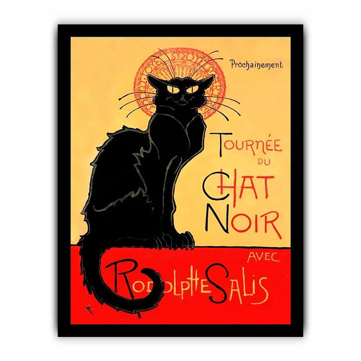 Le Chat Noir By Steinlen