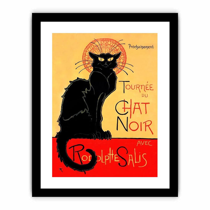 Le Chat Noir By Steinlen