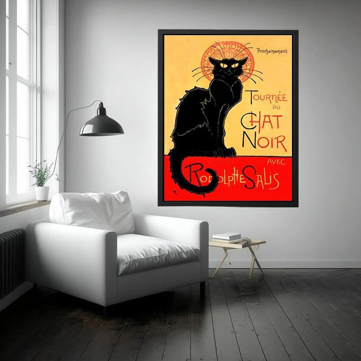 Le Chat Noir By Steinlen
