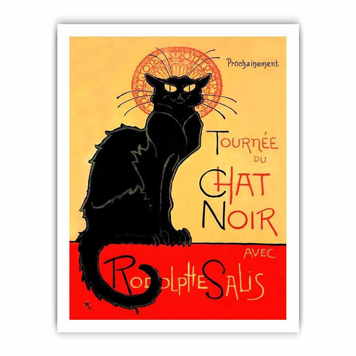 Le Chat Noir By Steinlen