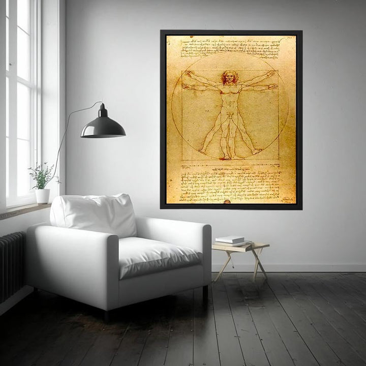 Vitruvian Man by Leonardo Da Vinci