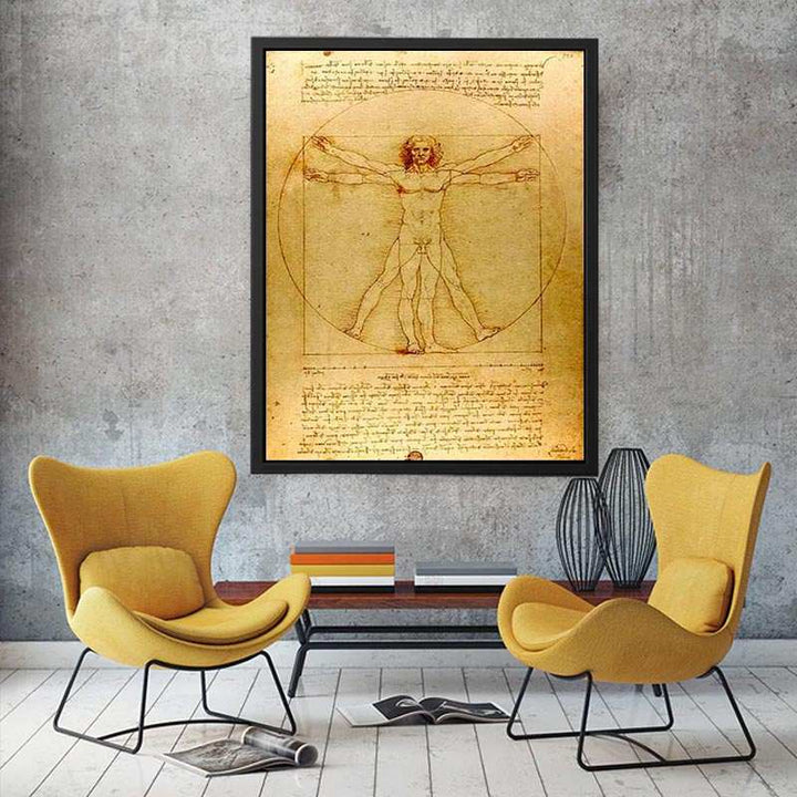 Vitruvian Man by Leonardo Da Vinci