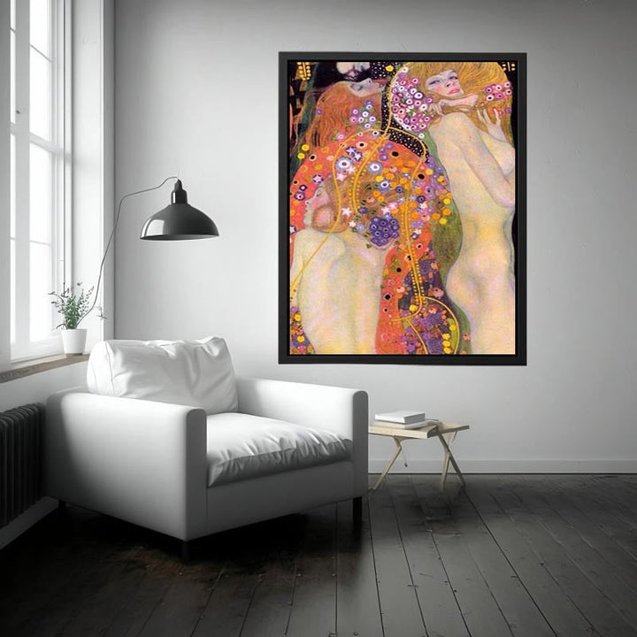 Water Serpents by Gustav Klimt