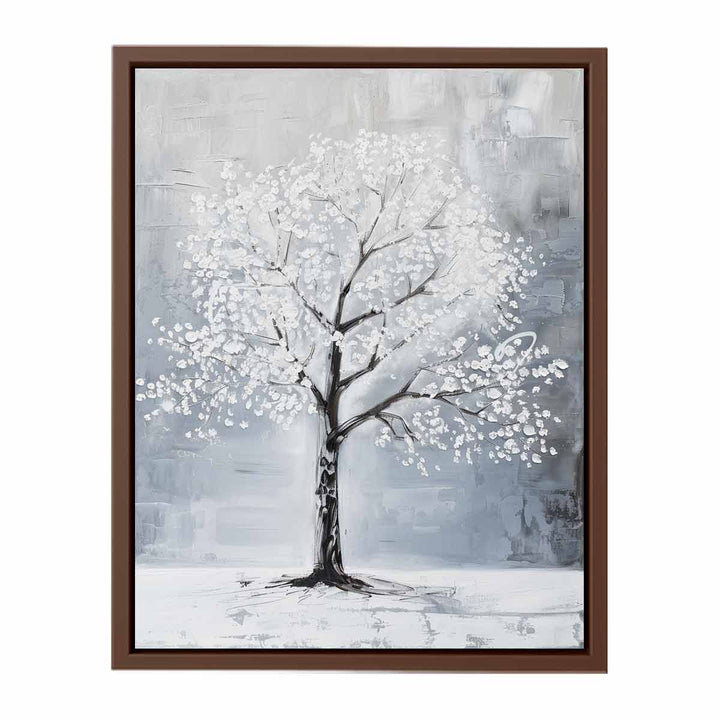 White Tree Painting