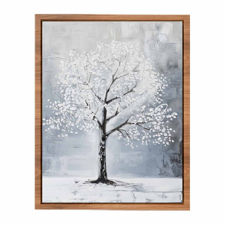 White Tree Painting