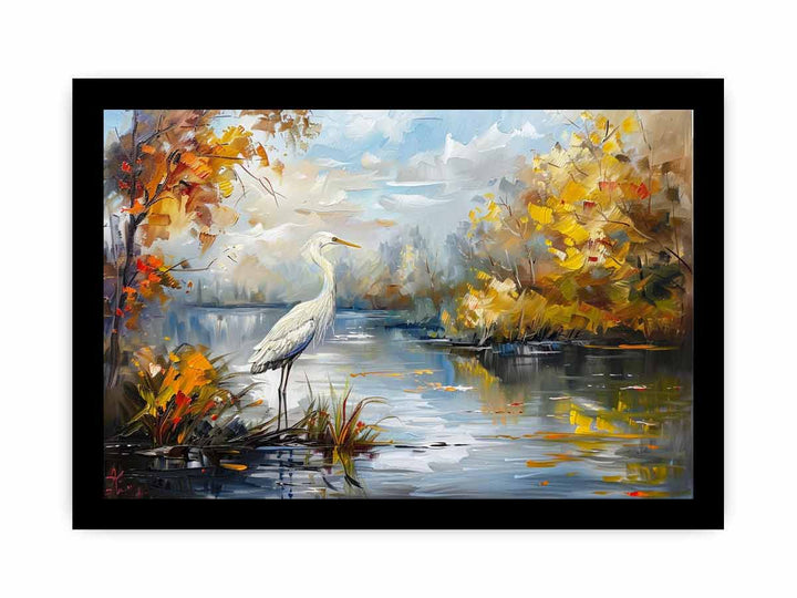 Bird  Landscape  Painting
