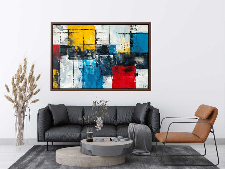 Modern Urban Abstract Painting