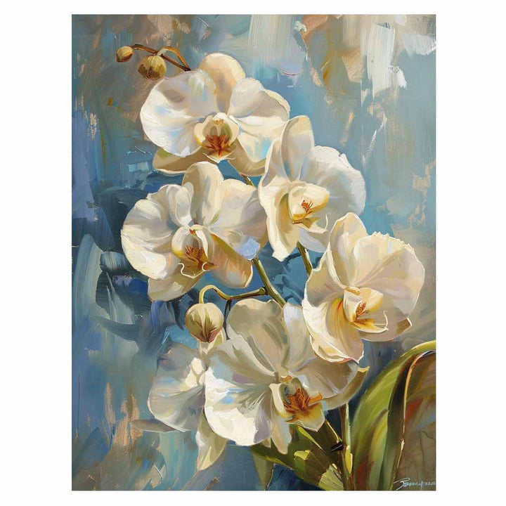 Abstract Flower Painting
