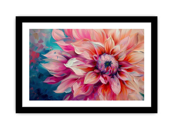Floral Painting on Canvas