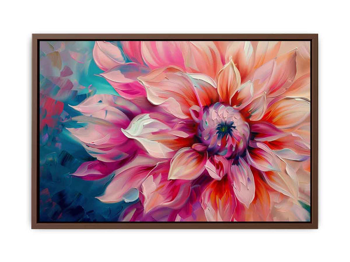 Floral Painting on Canvas