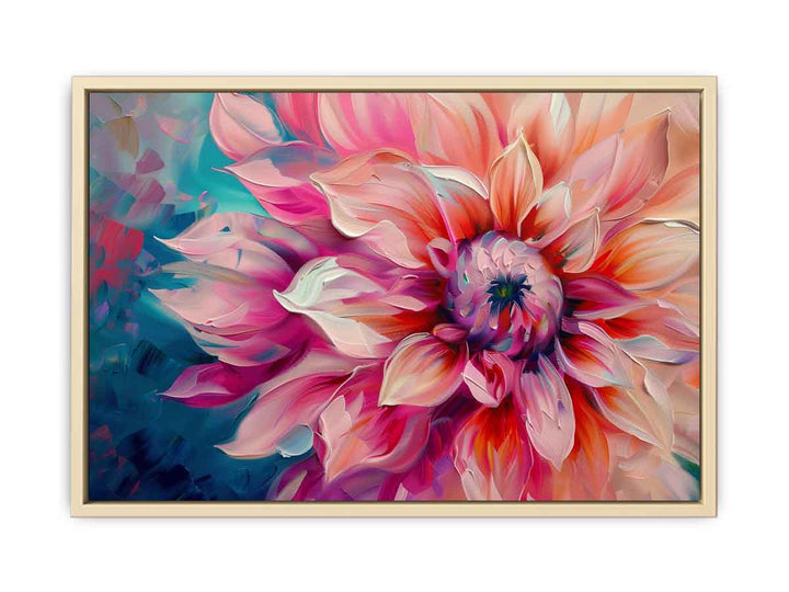 Floral Painting on Canvas