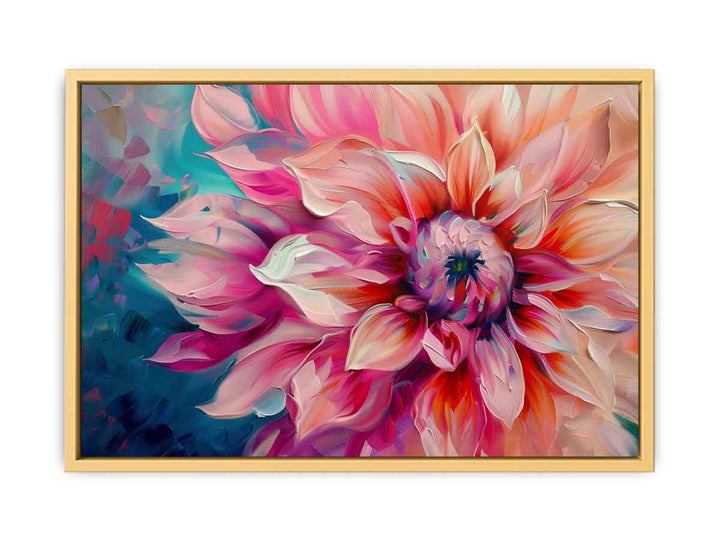 Floral Painting on Canvas