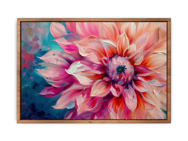Floral Painting on Canvas