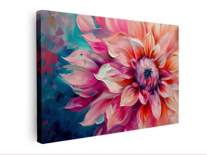 Floral Painting on Canvas