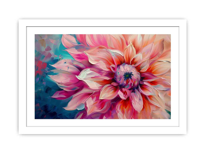 Floral Painting on Canvas