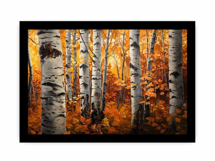 Birch Tree Painting