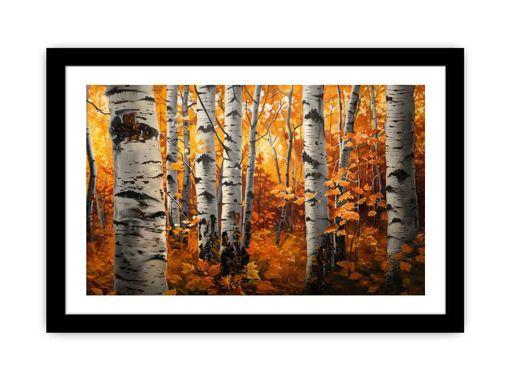Birch Tree Painting