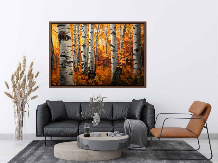 Birch Tree Painting