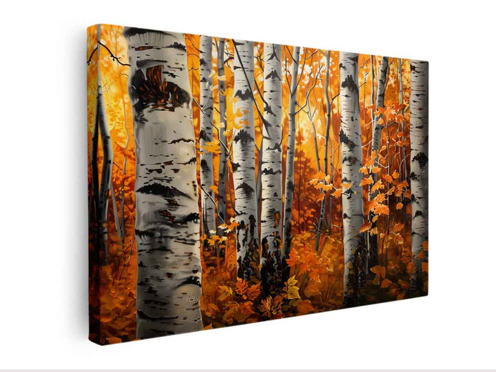 Birch Tree Painting