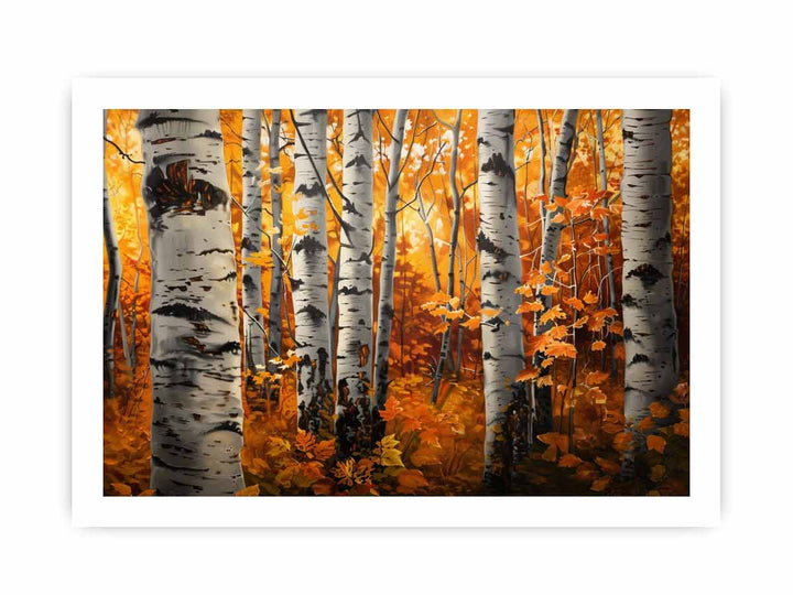 Birch Tree Painting
