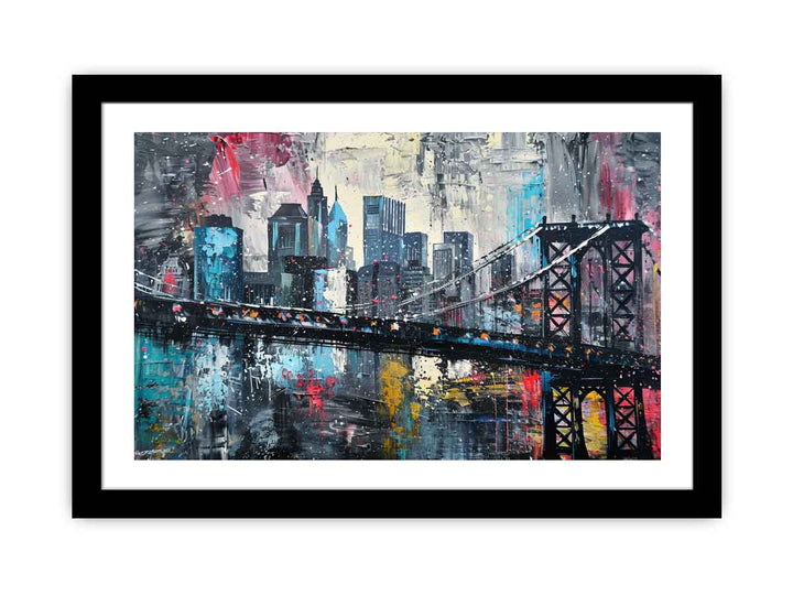 New York City Bridge Painting