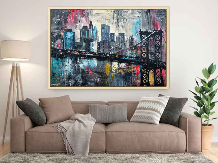 New York City Bridge Painting