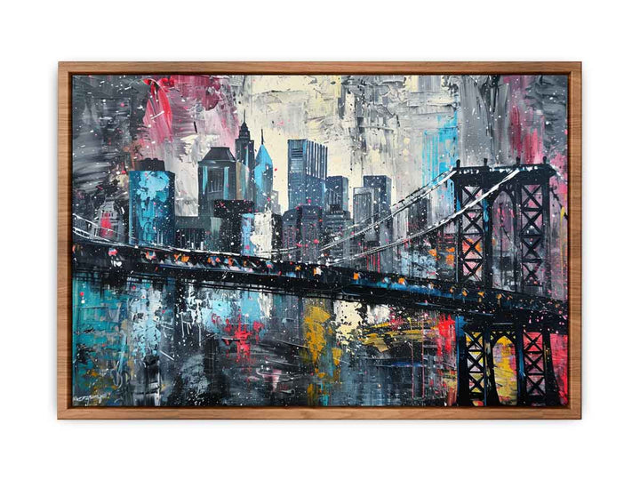 New York City Bridge Painting
