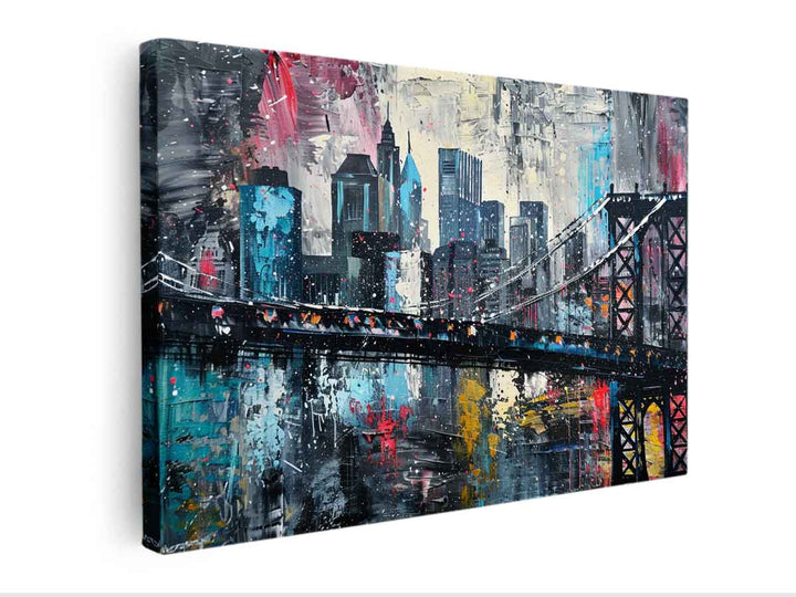 New York City Bridge Painting