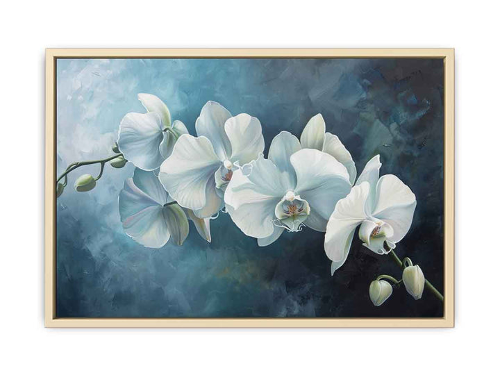 White Orchid  Painting