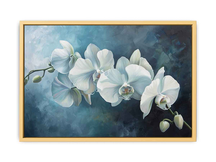 White Orchid  Painting